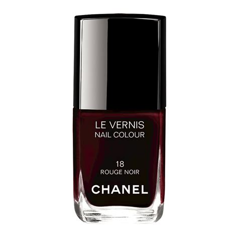 vernis a ongle rouge noir chanel|Chanel vernis longue.